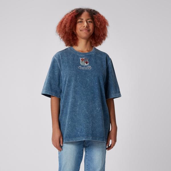 canterbury of new zealand BRITISH & IRISH LIONS CCC HERITAGE T-SHIRT BLUE