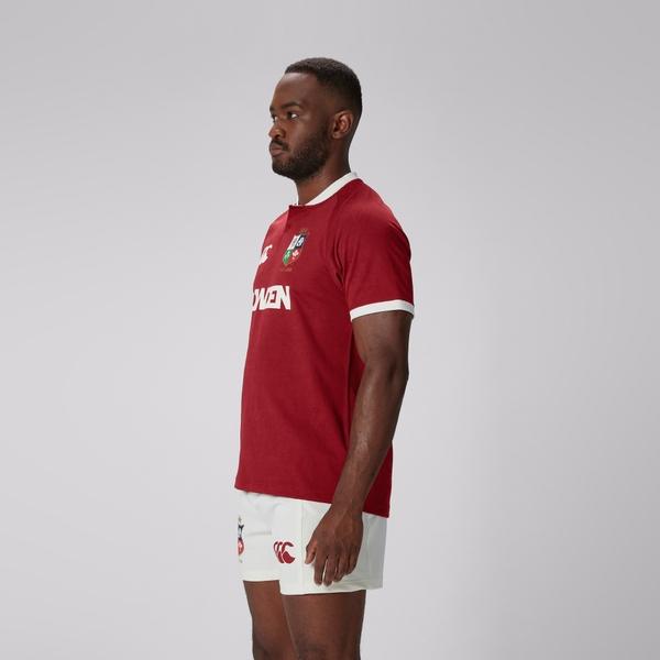 Canterbury Of New Zealand BRITISH & IRISH LIONS CCC REPLICA JERSEY RED