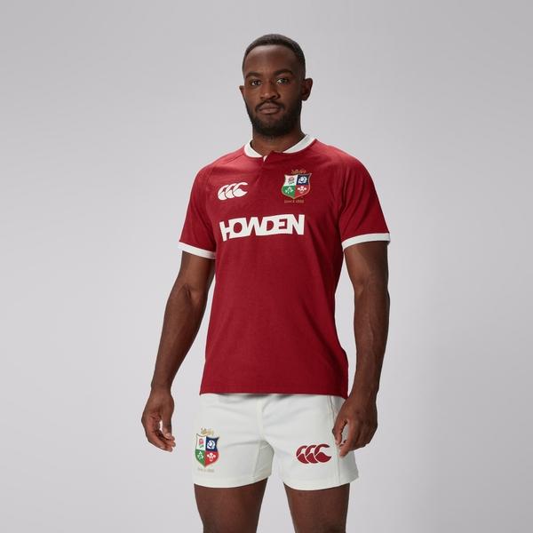 canterbury of new zealand BRITISH & IRISH LIONS CCC REPLICA JERSEY RED