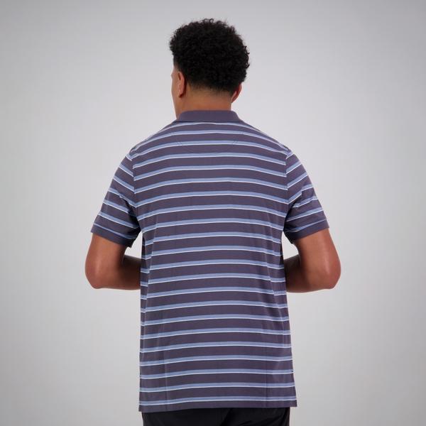 Canterbury Of New Zealand CCC YARN DYE POLO EBONY