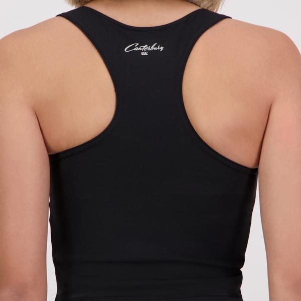 Canterbury Of New Zealand CONVEX CROP JET BLACK