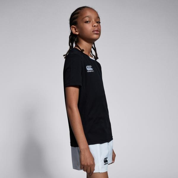 Canterbury Of New Zealand K CLUB DRY TEE BLACK