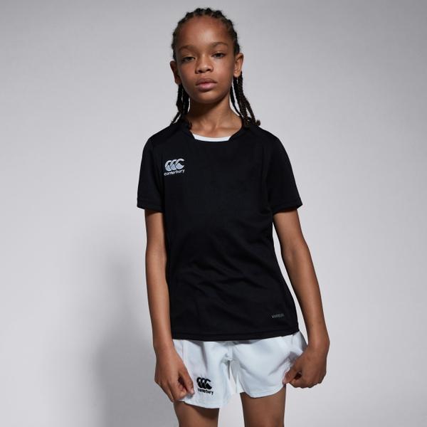 canterbury of new zealand K CLUB DRY TEE BLACK
