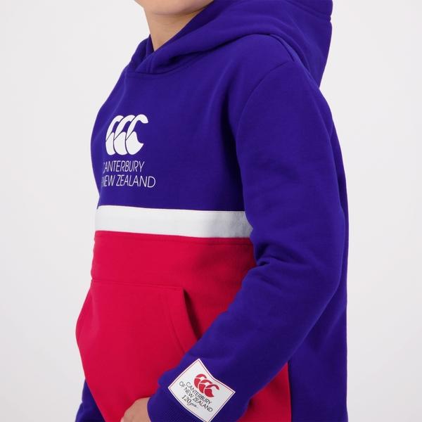Canterbury Of New Zealand KIDS LEGENDS HOODIE BLUE