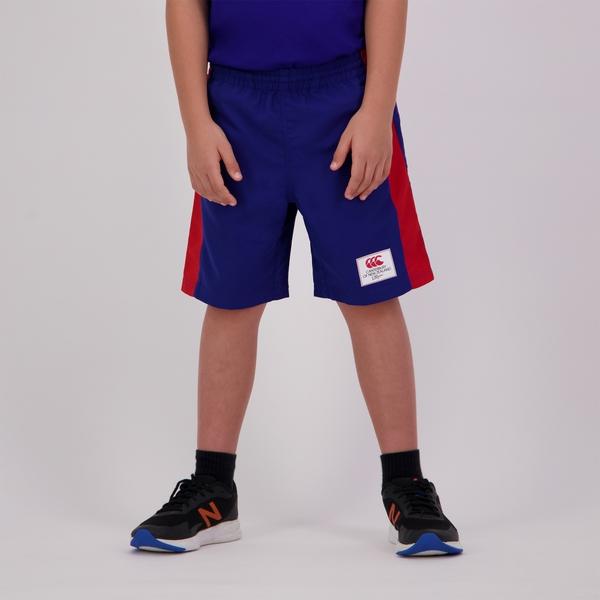 canterbury of new zealand KIDS LEGENDS SHORT BLUE