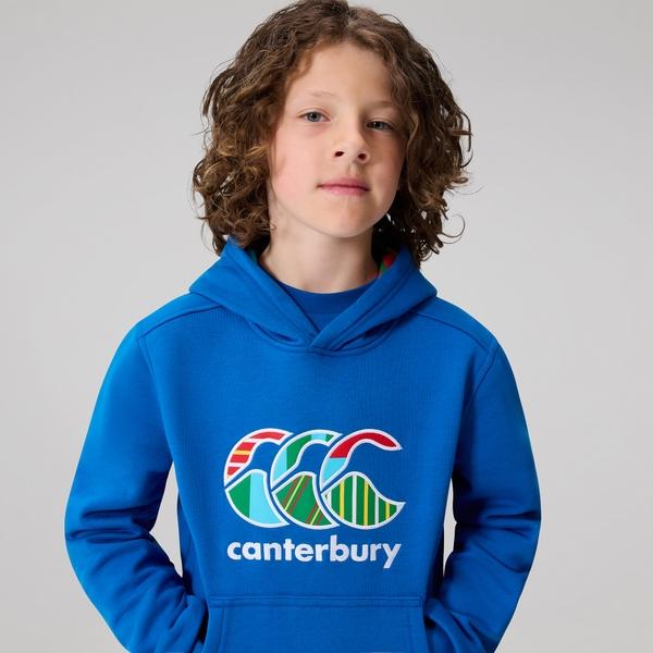 Canterbury Of New Zealand KIDS UGLIES HOODIE BLUE