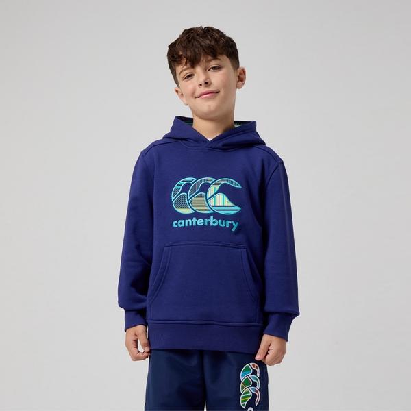 canterbury of new zealand KIDS UGLIES HOODIE NAVY