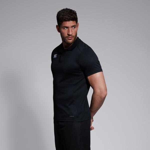 Canterbury Of New Zealand M CLUB DRY POLO BLACK