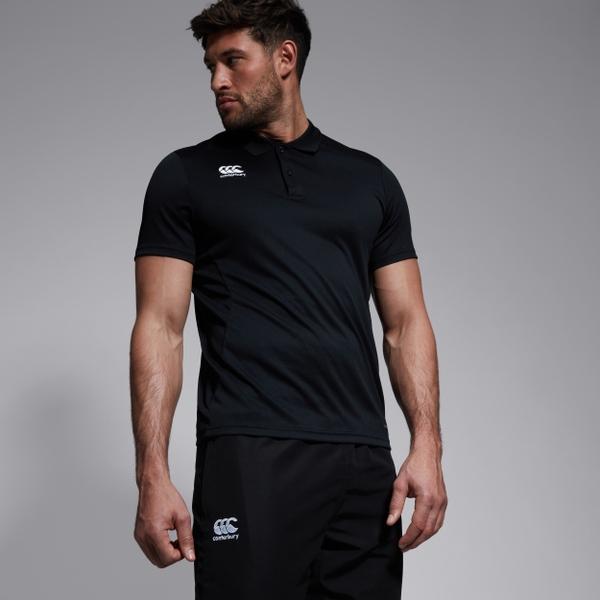 Canterbury Of New Zealand M CLUB DRY POLO BLACK