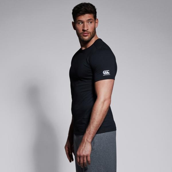 Canterbury Of New Zealand M CLUB PLAIN TEE BLACK