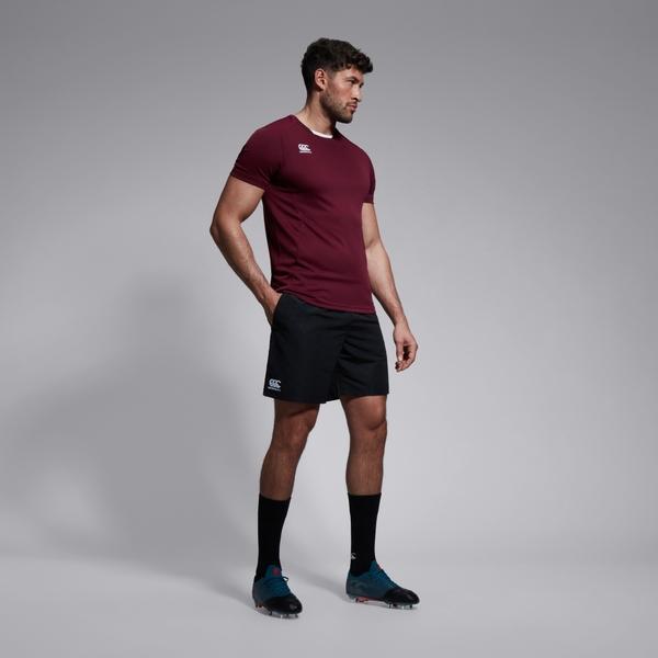 canterbury of new zealand MENS CLUB SHORT BLACK