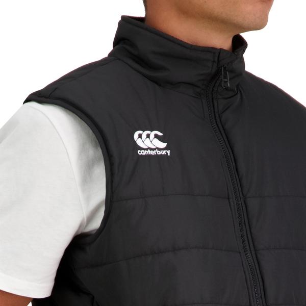 Canterbury Of New Zealand MENS CORE GILET IN BLACK