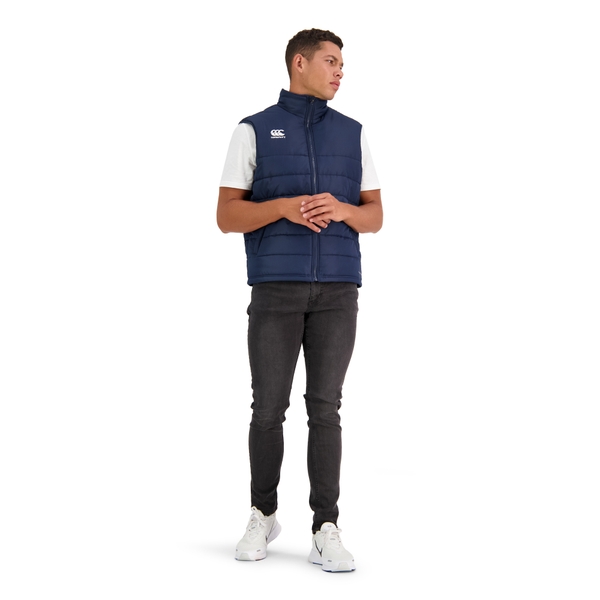 Canterbury Of New Zealand MENS CORE GILET IN NAVY