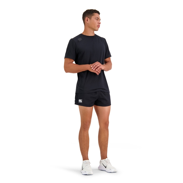 Canterbury Of New Zealand MENS DRILL SHORT BLACK