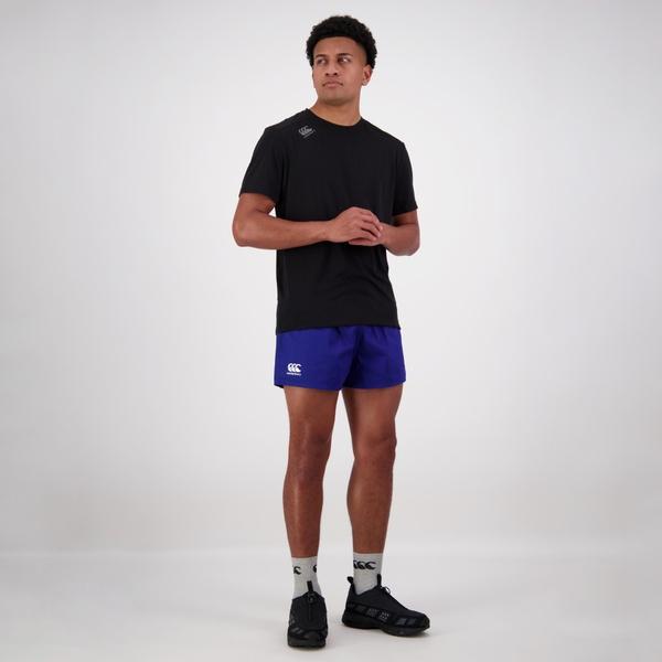 Canterbury Of New Zealand MENS DRILL SHORT BLUE