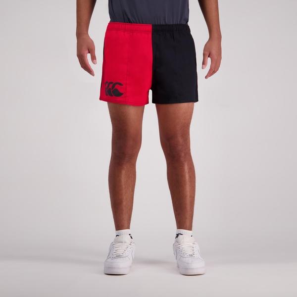 Canterbury Of New Zealand MENS HARLEQUIN SHORT RED