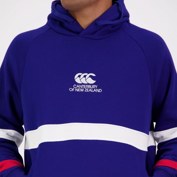 Canterbury Of New Zealand MENS LEGENDS HOODIE BLUE