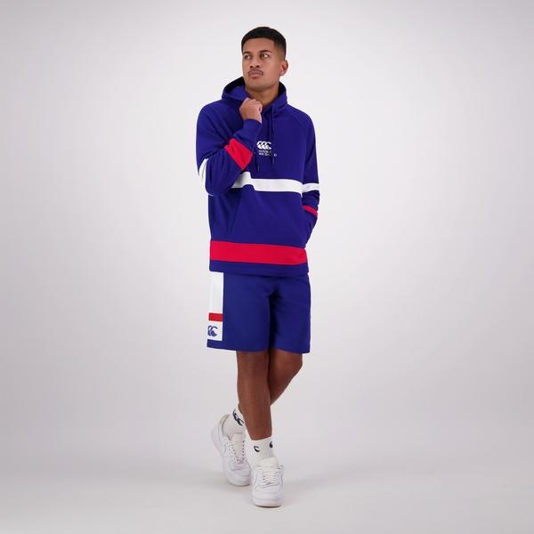Canterbury Of New Zealand MENS LEGENDS HOODIE BLUE