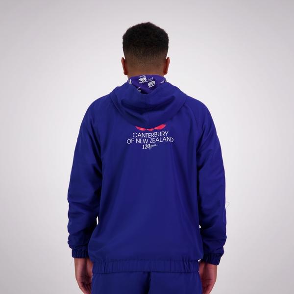 Canterbury Of New Zealand MENS LEGENDS JACKET BLUE