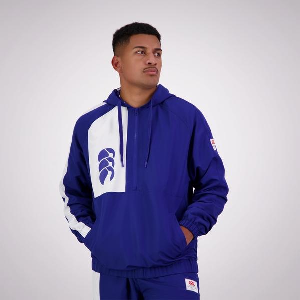 canterbury of new zealand MENS LEGENDS JACKET BLUE