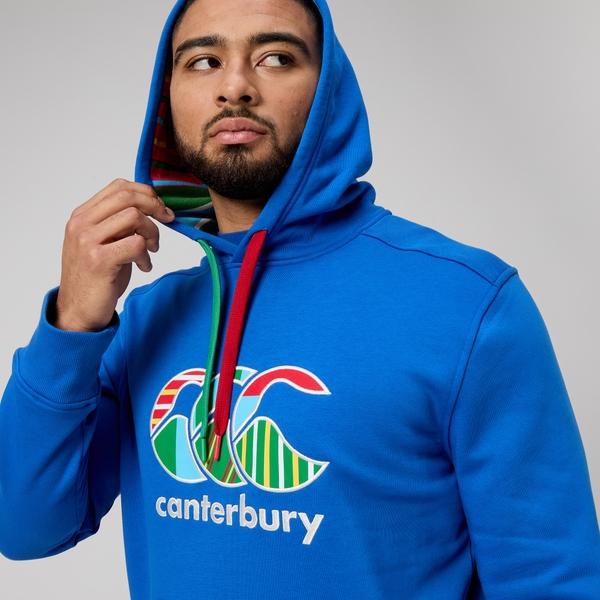 Canterbury Of New Zealand MENS UGLIES HOODIE BLUE