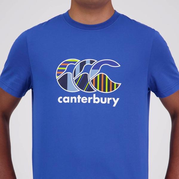 Canterbury Of New Zealand MENS UGLIES T-SHIRT BLUE