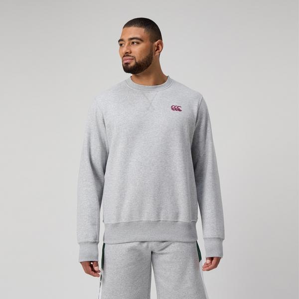 canterbury of new zealand SPORT DEPT. CREW GREY
