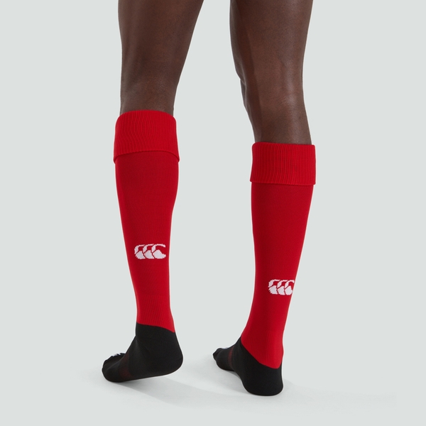 Canterbury Of New Zealand UNISEX PLAYING SOCK RED