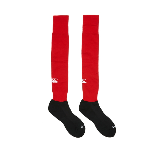 Canterbury Of New Zealand UNISEX PLAYING SOCK RED