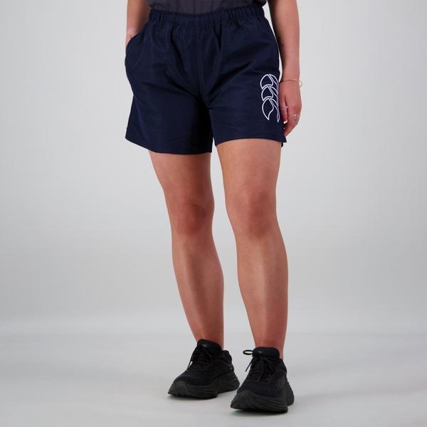 canterbury of new zealand WOMENS TACTIC SHORT NAVY