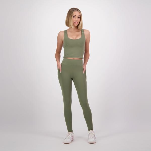 Canterbury Of New Zealand CONVEX TIGHT DEEP LICHEN GREEN