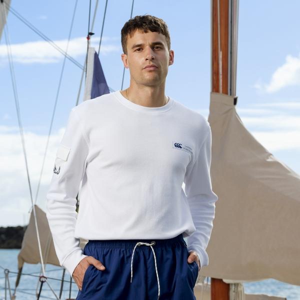 Canterbury Of New Zealand CROSS TASMAN HARLEQUIN LONG SLEEVE