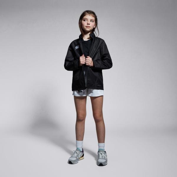 Canterbury Of New Zealand K CLUB VAPOSHIELD FULL ZIP RAIN JACKET BLACK