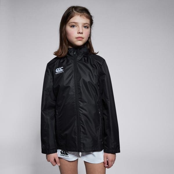 Canterbury Of New Zealand K CLUB VAPOSHIELD FULL ZIP RAIN JACKET BLACK