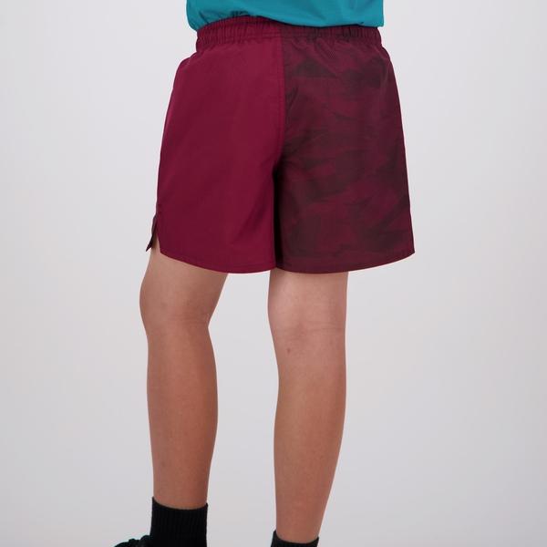 Canterbury Of New Zealand KIDS CAMO HARLETIC SHORT MAROON
