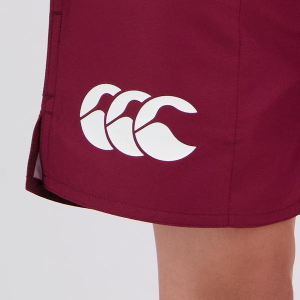 Canterbury Of New Zealand KIDS CAMO HARLETIC SHORT MAROON