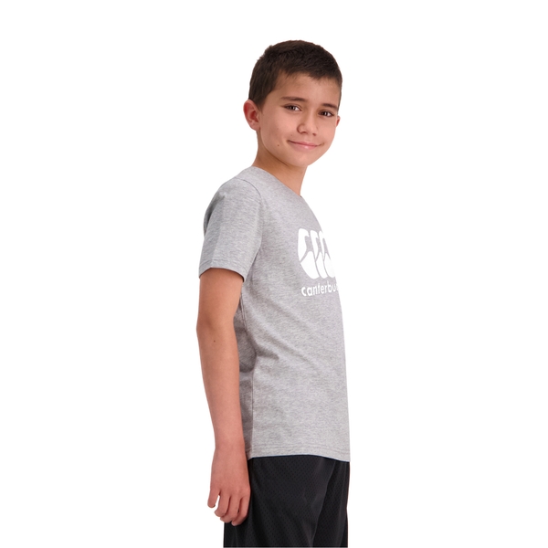 Canterbury Of New Zealand KIDS CCC ANCHOR T-SHIRT GREY