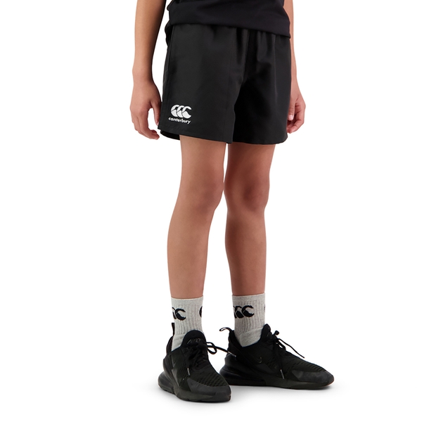 Canterbury Of New Zealand KIDS CCC ANCHOR TACTIC SHORT BLACK