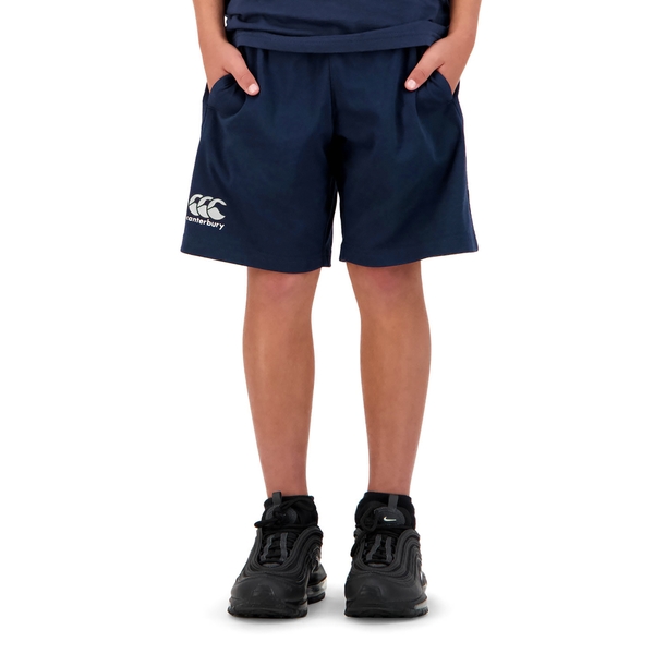 canterbury of new zealand KIDS CCC ANCHOR TACTIC SHORT NAVY