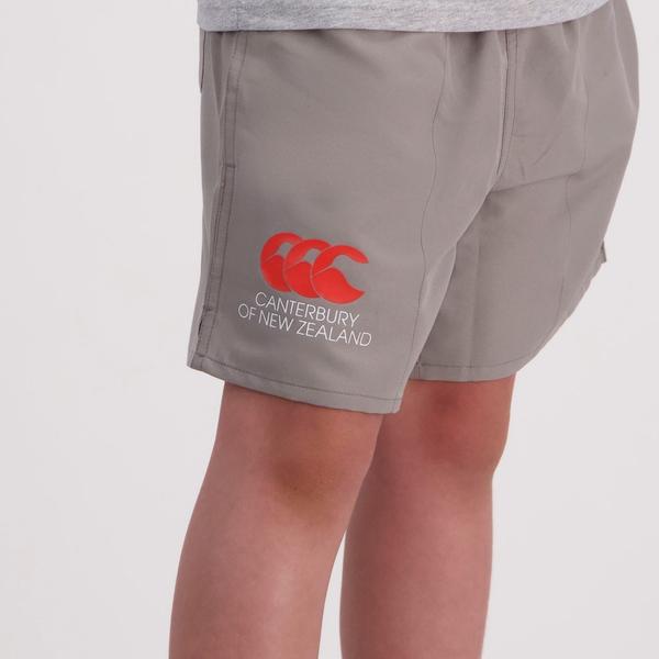 Canterbury Of New Zealand KIDS CNZ TACTIC SHORT GREY