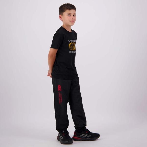 Canterbury Of New Zealand KIDS CUFFED STADIUM PANT BLACK