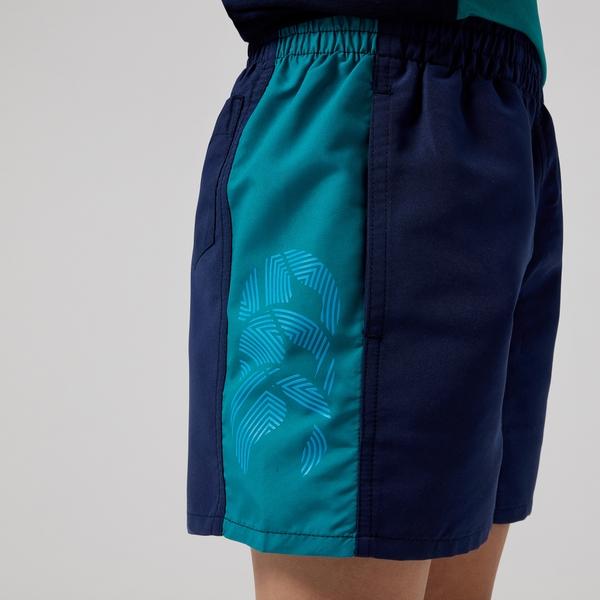 Canterbury Of New Zealand KIDS FUNDAMENTAL PANEL TACTIC SHORT NAVY