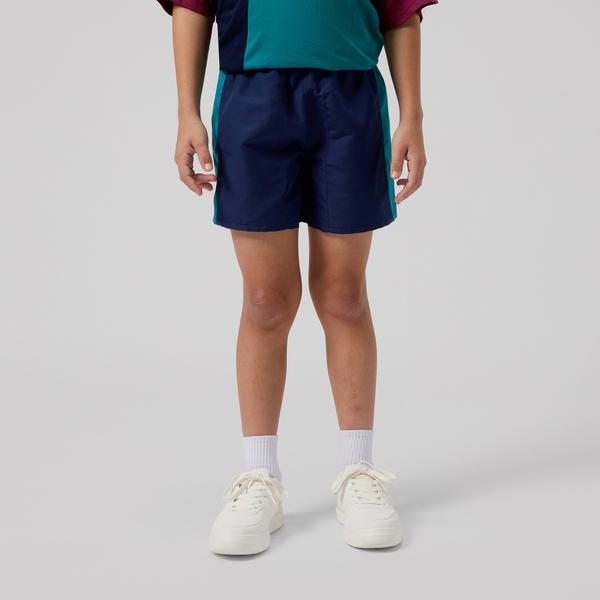 canterbury of new zealand KIDS FUNDAMENTAL PANEL TACTIC SHORT NAVY