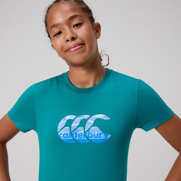 Canterbury Of New Zealand KIDS FUNDAMENTAL T-SHIRT ALPINE