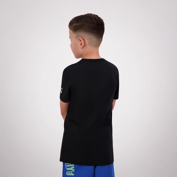 Canterbury Of New Zealand KIDS FUNDAMENTALS T-SHIRT JET BLACK
