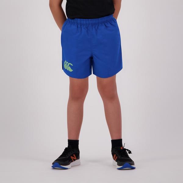 canterbury of new zealand KIDS FUNDAMENTALS TACTIC SHORT BLUE