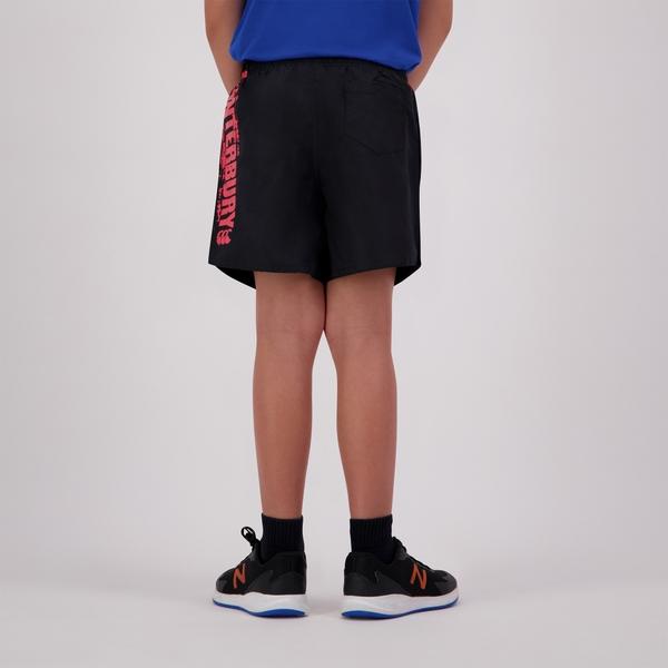 Canterbury Of New Zealand KIDS FUNDAMENTALS TACTIC SHORT JET BLACK