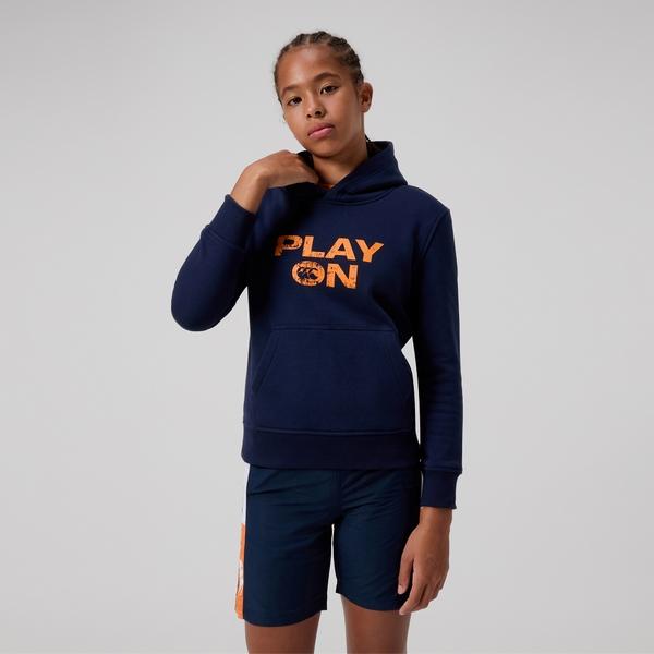 canterbury of new zealand KIDS LEGENDS NO DROP KICKS HOODIE NAVY