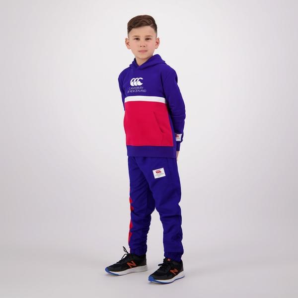 Canterbury Of New Zealand KIDS LEGENDS TRACKPANT BLUE