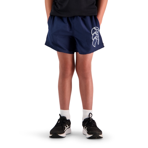canterbury of new zealand KIDS LONG LENGTH TACTIC SHORT IN NAVY